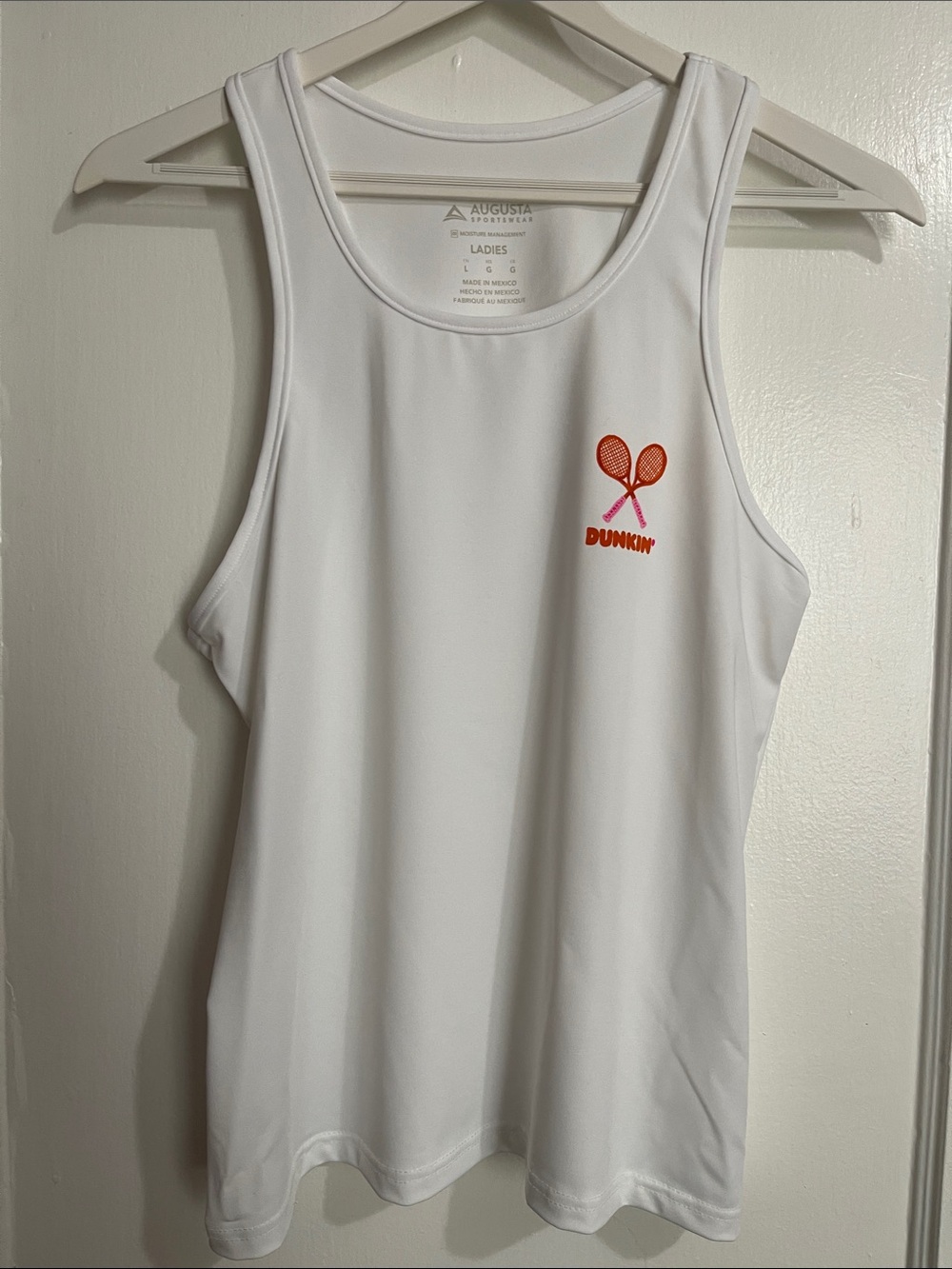 Dunkin’ Women's White Tank Top